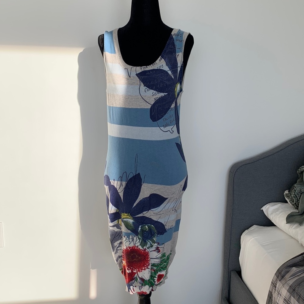 Desigual sleeveless knit dress size L